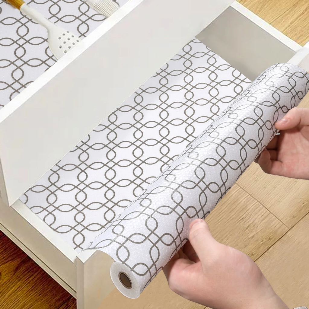 Silicone Anti-slip Mat Non-stick Anti-slip Mat Thickened Drawer Liner for Dressing Table Bathroom Cabinet Tableware Storage Mat