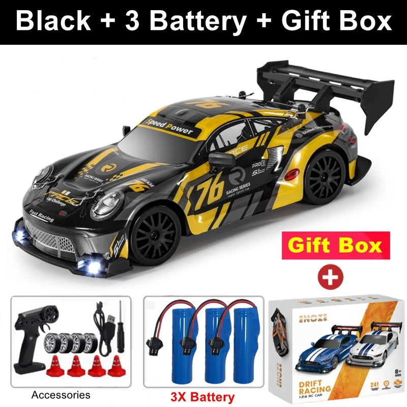 Oike 4WD RC Drift Car Remote Control 4x4 Racing RTR 2.4G Radio Truck Vehicle Model Toy Gift for Boy Girl Children Kid Adult