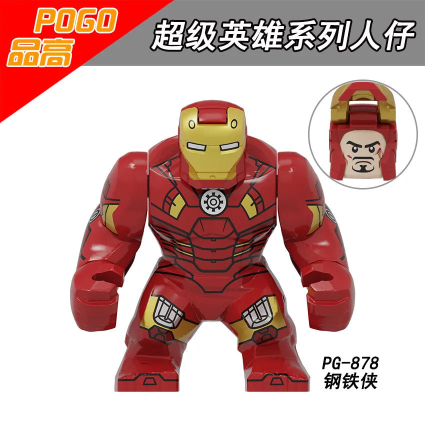 8cm Superhero Building Blocks Avengers Character Venom Model Character Set Building Blocks Toy Boys and Girls Birthday Gifts