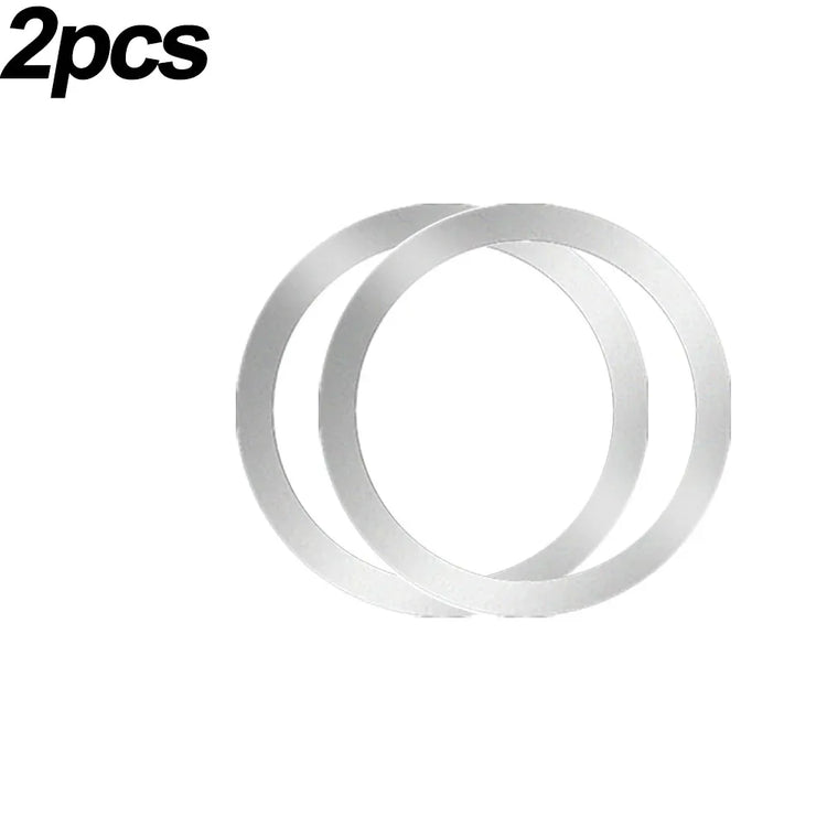 2024 Stainless Steel Universal Magnetic Metal Plate Ring For Magsafe Wireless Charger Iron Sheet Sticker Magnet Car Phone Holder