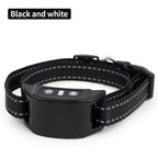 Dog Auto Anti-Bark Collar USB Rechargeable Training Collars Safety Static Shock Humane Electric Anti Bark Collars Pet Supplies