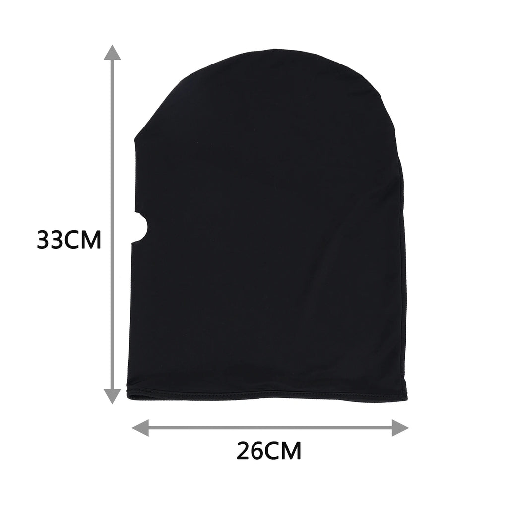 Single Hole Mouth Open Balaclava Mask Ultra Thin Full Face Mask Hood Cosplay Headgear Party Halloween Ice Silk Head Eyes Cover