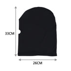 Single Hole Mouth Open Balaclava Mask Ultra Thin Full Face Mask Hood Cosplay Headgear Party Halloween Ice Silk Head Eyes Cover