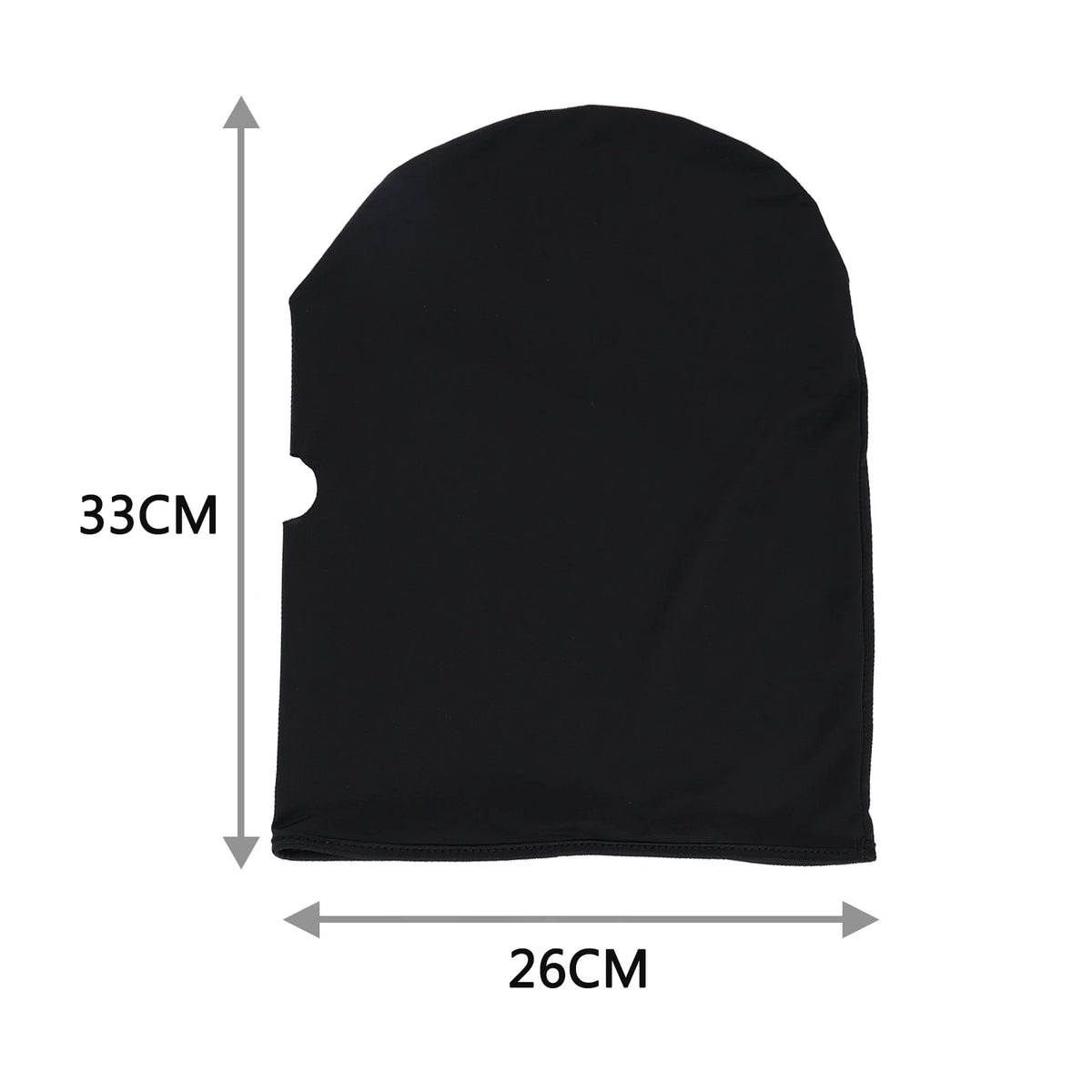 Single Hole Mouth Open Balaclava Mask Ultra Thin Full Face Mask Hood Cosplay Headgear Party Halloween Ice Silk Head Eyes Cover