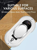 Electric Window Cleaning Robot 5600Pa Automatic & Remot Control Limpiacristales Vacuum Glass Washing Robot for Home Appliances