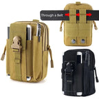 Molle Pouch Multipurpose Waist Bag Tactical Holster Waist Belt Pack Wallet Pouch Purse Phone Case