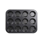 6/12 Cups Square Cupcake Pan Muffin Tray Cupcake Mold Muffin Pan Carbon Steel Baking Pan Non Stick Bakeware For Kitchen Oven