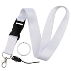 Fashion Mobile Phone Lanyard Pure Color Neck Strap Credencial Teacher Lanyard For Keys Id Card Holder Pass Key Ring Accessories