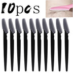 5/10/30/40pcsbrow Razor and Face Razor for Women and Men, Eyebrow Hair Trimmer and Shaver with Protective Cover,Safe