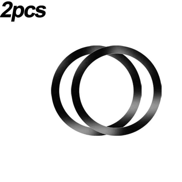 2024 Stainless Steel Universal Magnetic Metal Plate Ring For Magsafe Wireless Charger Iron Sheet Sticker Magnet Car Phone Holder