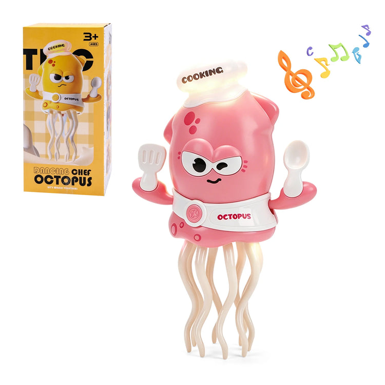 Kids Electronic Pet Toys Dancing Octopus&Duck Musical Penguin Baby Crawling Toys Toddler Interactive Toys Tummy Time Gifts