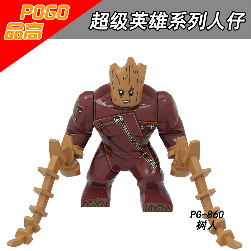 8cm Superhero Building Blocks Avengers Character Venom Model Character Set Building Blocks Toy Boys and Girls Birthday Gifts