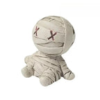 10pcs Mini Mummy Resin Figurines, Tiny Mummy Doll Statues, Micro Landscape Ornaments, Desktop Decor for Halloween Party