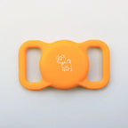 Airtag Dog Collar Holder, [1 Pack] Airtag Holder, Silicone Full Body Covered Protective Air Tag for Pet - Fits All Width