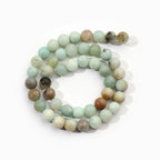 1 Strand 6mm Natural Stone Tourmaline Rose Quartz Aquamarine Amazonite Loose Bead for Jewelry Making DIY Bracelet