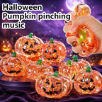 Cute Halloween Pumpkin Squishy Toy - Slow Rebound Stress Relief Ball, Soft ASMR Fidget Sensory Prop for Party Favors, Funny Prank Gift for Adults Kids