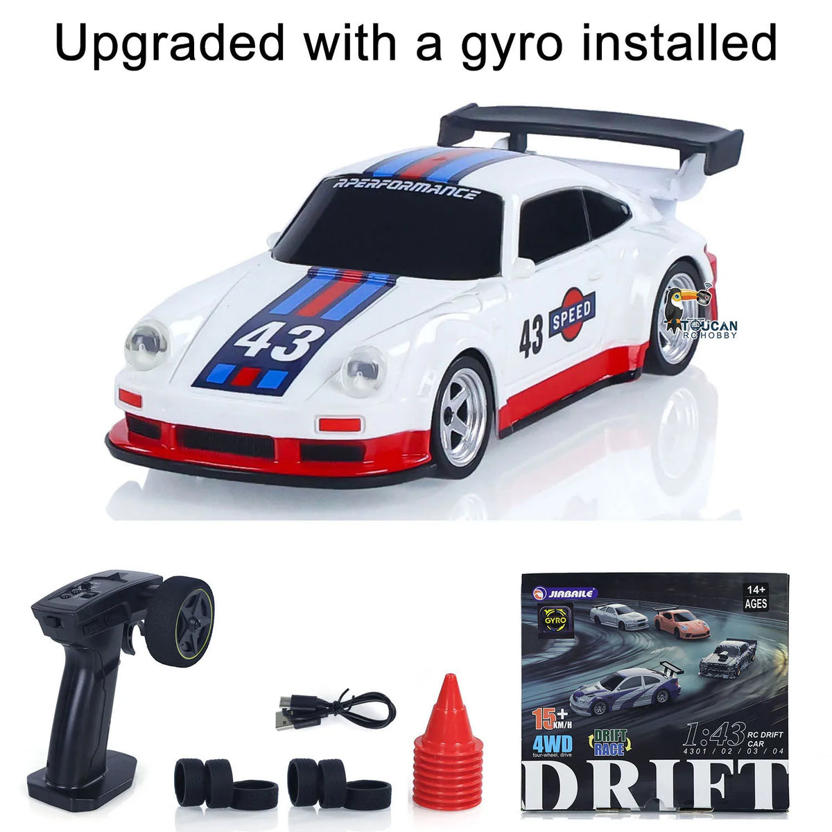 SALE 4WD RTR 1/43 RC Speed Car Four-wheel Drive Radio Control 2.4g Mini Racing Drifting Car Toys High Speed Model Gift Hobby