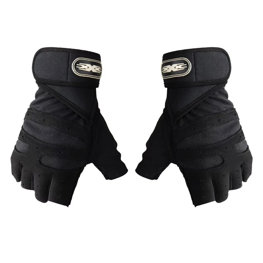 Gym Gloves for Men Women Fitness Weight Lifting Wristband Gloves Body Building Training Sports Exercise Cycling Glove Shockproof