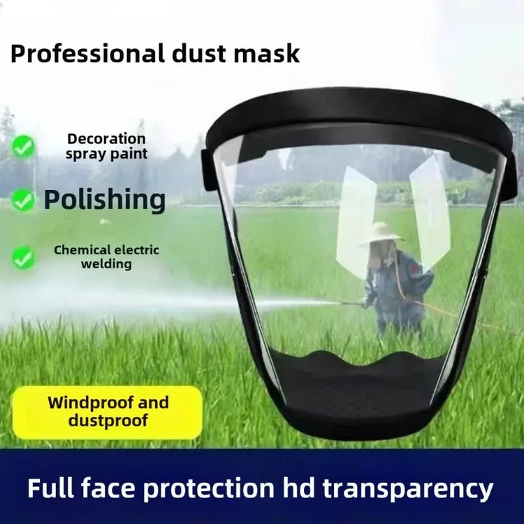 Full Face Protective Glasses HD Anti-fog, Anti-dust, Anti-droplet, Anti-fume, Pesticide, Electric Welding Riding Protective Mask