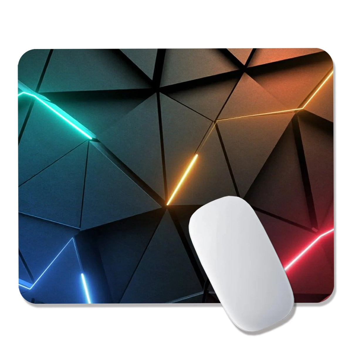 Mouse Pad Desk Pad Extended Mouse Mat 31.5x11.8in Large Computer Keyboard Desk Mat Desk Pad with Non-Slip Base and Stitched Edge