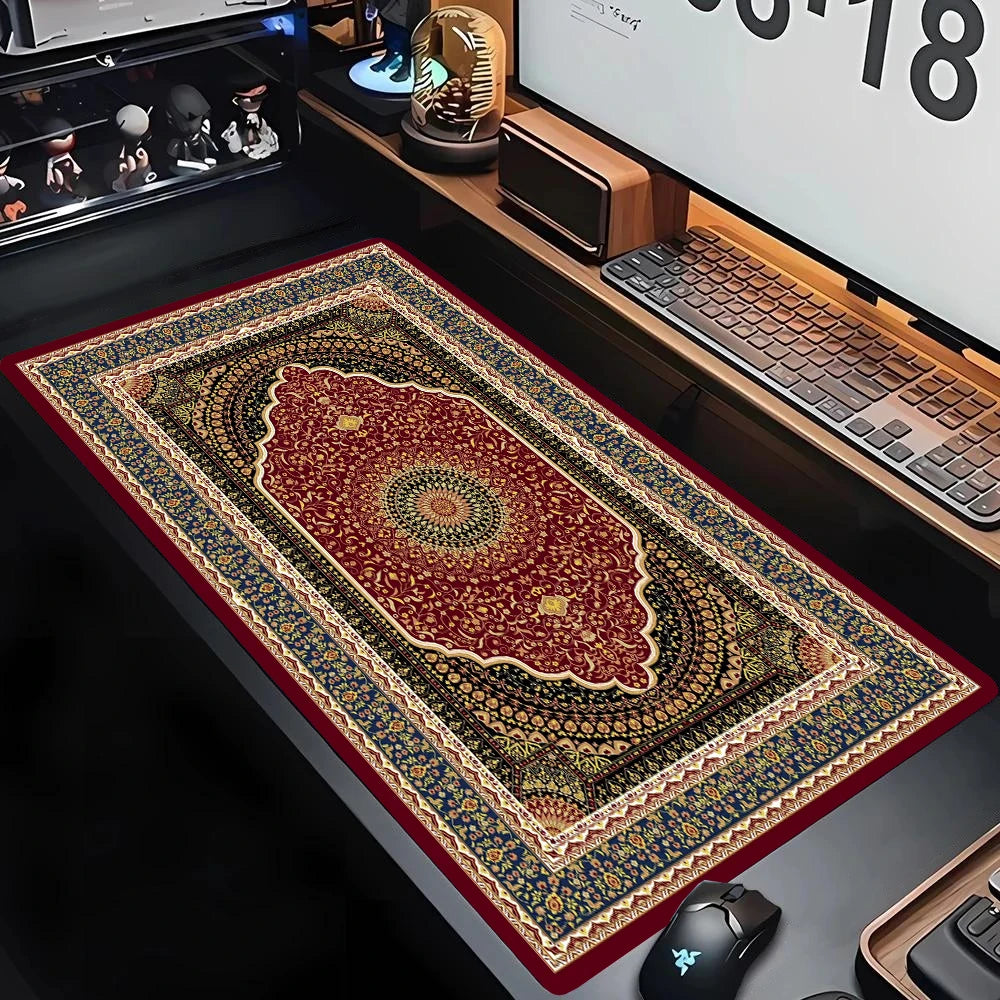 Persian Mouse Pad Large Xxl Big Office Carpet Mouse Mats Gamer Rug Desk Accessories Computer Table Pads Company Speed Extended