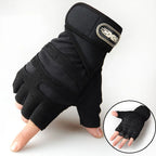 Outdoor Sport Gloves for Men Women Wrist Guard Fitness Gym Cycling Hiking Boxing Exercise Training Workout Long Wrist Fingerless