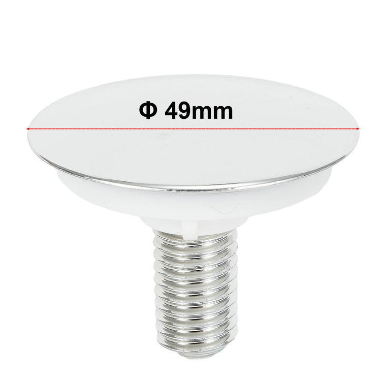 Kitchen Sink Tap Hole Covers For 16-35mm Overflow Holes Blanking Plug Kitchen Sink Tap Basin Plastic 49mm Tap Hole Stopper Cover