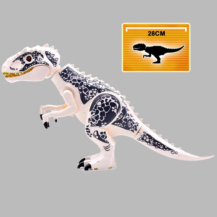 Brutal Raptor Building Jurassic Blocks World 2 MINI Dinosaur Figures Bricks Dino Toys For Children Dinosaurios Christmas