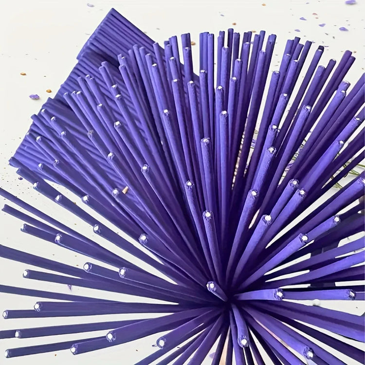 Available in 57/129/299 Pieces, Lavender Premium Incense Sticks, 8.66 Inches - 30~40 Minutes Burning Time, Light Fragrance, Suitable for Home, Kitchen and Restaurant Decoration, Suitable for Home Office Odor Removal, Long-Las
