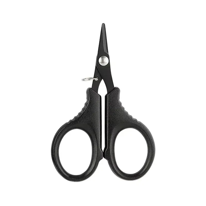 Stainless Steel Fishing Scissor Plier Cut PE Braid Line Cutter Plies Carp Fishing Accessories Tools
