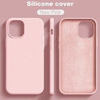 Original Phone Case For iPhone 17 16 15 11 12 13 14 Pro Max Luxury Liquid Silicone Cases For 7 8 Plus X XR Shockproof Soft Cover