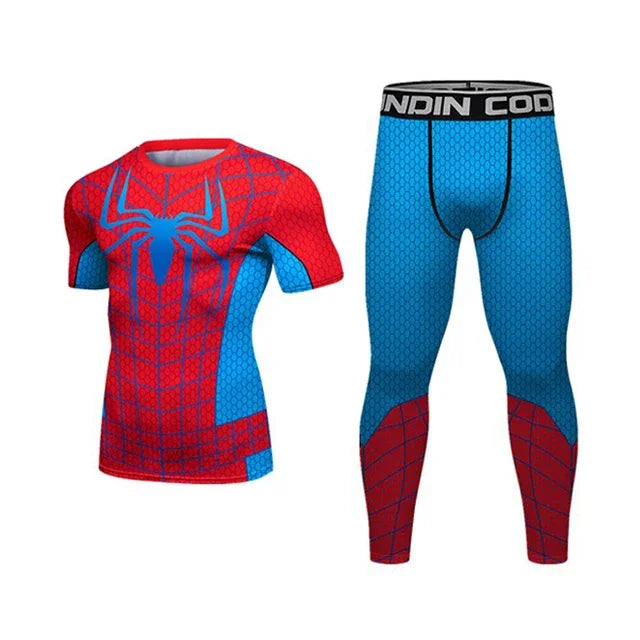 Boxing Set MMA Compression Jerseys Pants Bjj Rashguard T-shirt KickBoxing Tight T-Shirts Trousers MMA Shorts Muay Thai Clothing
