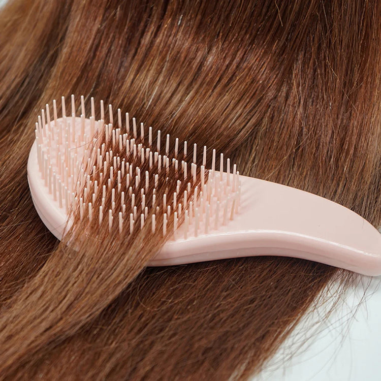 Mini Marble Shaped Egg Comb and Air Cushion Comb Sets Brush Scalp Massage Combs Wet & Dry Puffy & Smooth Detangling Hair Tools