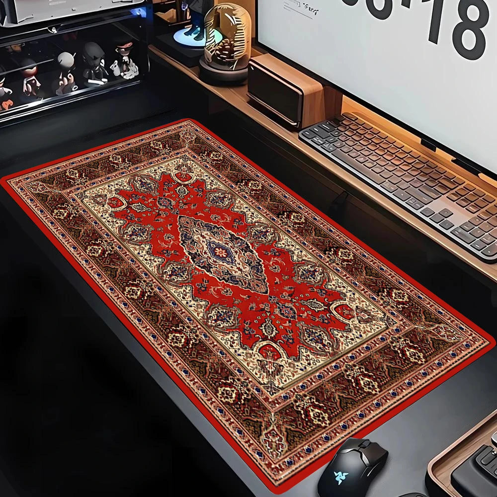 Persian Mouse Pad Large Xxl Big Office Carpet Mouse Mats Gamer Rug Desk Accessories Computer Table Pads Company Speed Extended