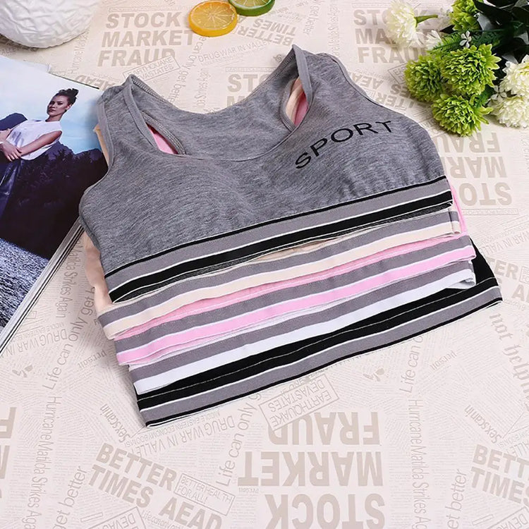 Women Yoga Fitness Sports Bra Workout Tank Tops Bounce Control Jogging Bras Push Up Running Top Active Wear Fashion Underwear