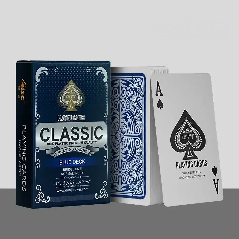 High Quality Waterproof PVC Polka Dot Playing Cards - Washable Adult Christmas Gift for Parties, Bars, Family Gatherings