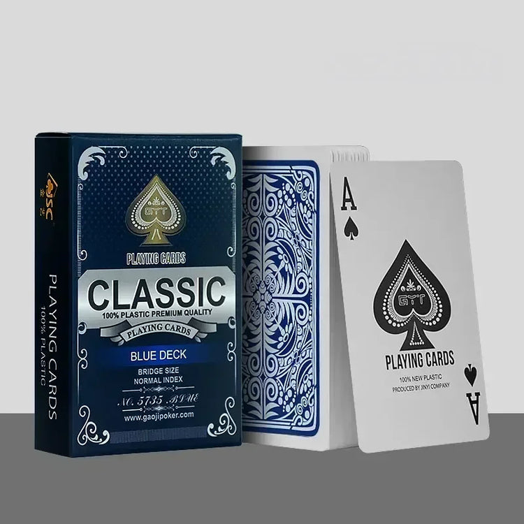High Quality Waterproof PVC Polka Dot Playing Cards - Washable Adult Christmas Gift for Parties, Bars, Family Gatherings