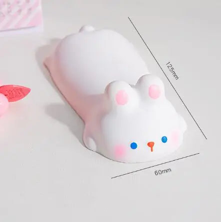 New Cute Wrist Rest Support For Mouse Pad Computer Laptop Arm Rest For Desk Ergonomic Kawaii Slow Rising Squishy Toys