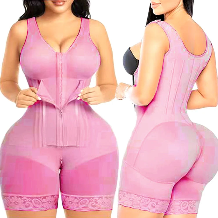 Fajas Colombian Girdle XXS Bodysuits Shapewear Control Panties High Compression Waist Trainer Corset Slimming Sheath Body Shaper