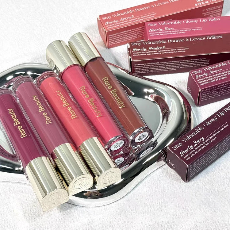 Rare Beauty Cosmetics Soft Pinch Tinted Lip Gloss Delight Hope Happy Wonder Lipstick Moisturizing Mirror Gloss Lip Glaze Makeup