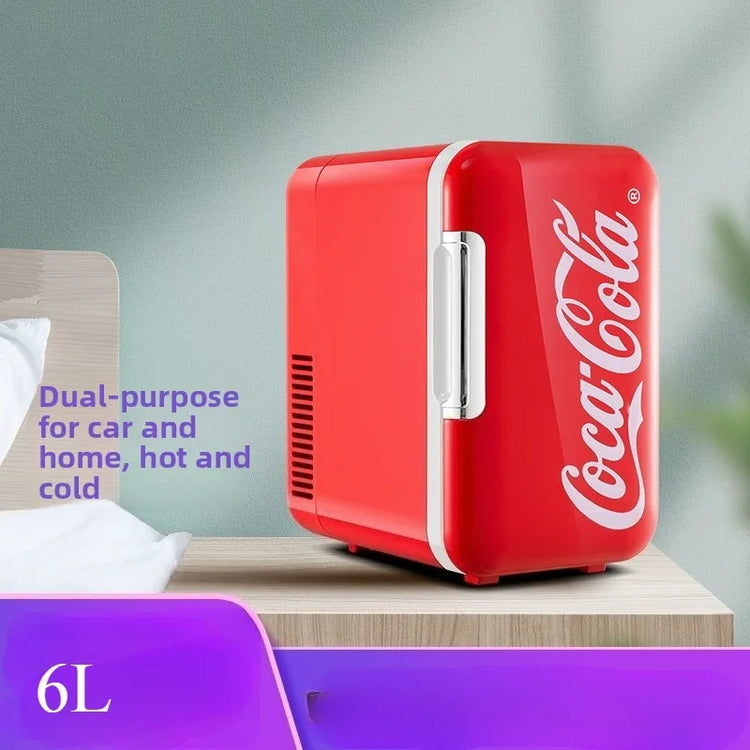6L warm cold fskincare  cervejeira mini fridge  nevera geladeira frost free Refrigerator for home in-vehicle frigobar magalu