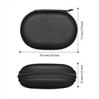 Earphone Storage Bag Square Headset Box Indoor Outdoor Travelling Earphones Storaging Case Accessories with Zipper