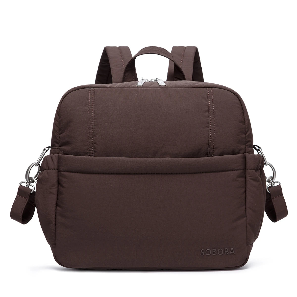 Soboba Large Capacity Diaper Backpack Multi-functional Nappy Changing Bag for Newborns Travel-Friendly Parenting Essentials