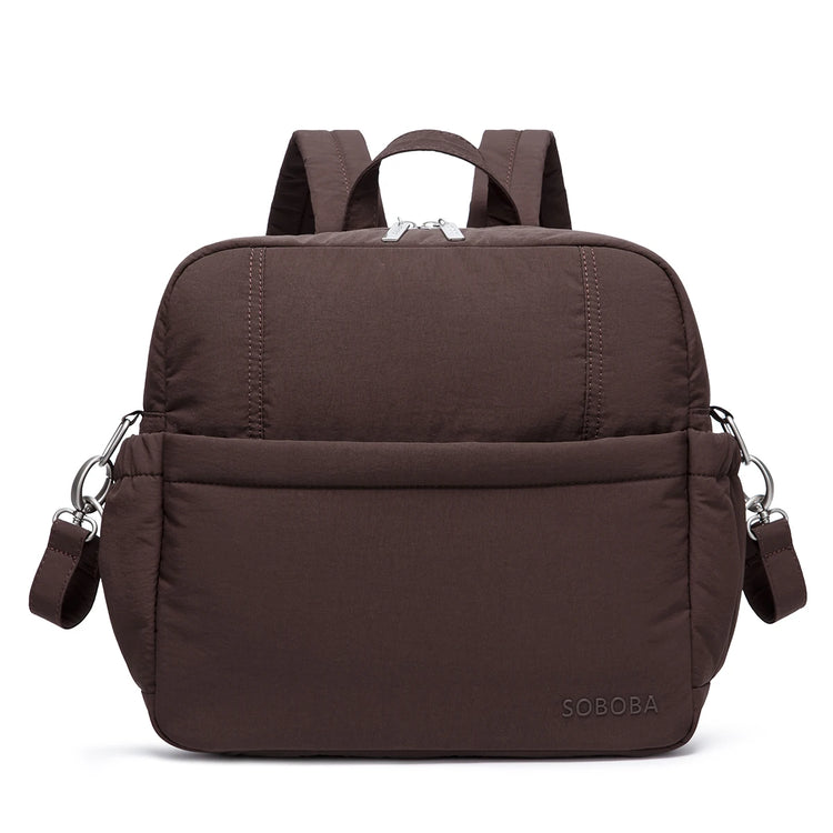 Soboba Large Capacity Diaper Backpack Multi-functional Nappy Changing Bag for Newborns Travel-Friendly Parenting Essentials