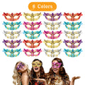 20-120Pcs Masquerade Masks Bulk Venetian Carnival Masks Vintage Antique Party Masks for Women Men Mardi Gras Prom Halloween