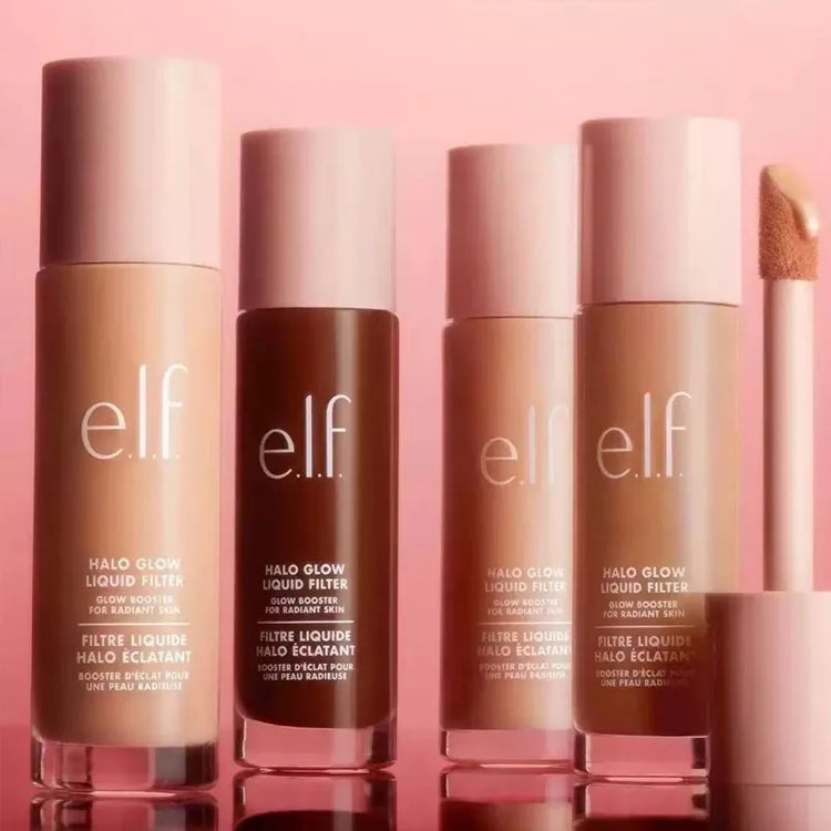 ELF Skincare Products Pre Makeup Gel Green Primer 75ml Exfoliate Clean Pores Makeup Setting Spray Liquid Foundation Fair 0.5