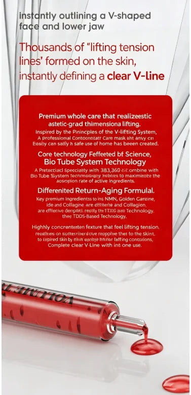 PDRN Collagen Lifting Face Mask Spider Silk Anti-Aging Moisturizing Sleeping Mask Hydrating Firming Skin Care for Women