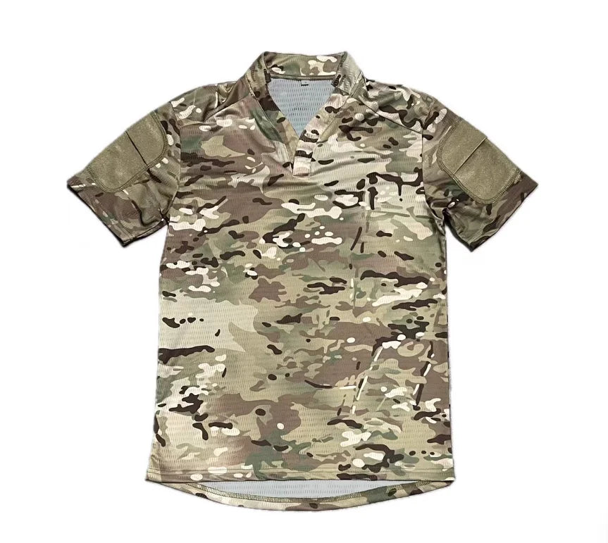 LELE JHB Outdoor Clothes Quick Drying Short Sleeved T-Shirt Top