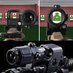 558+G43 Holographic Collimator Sight 558+G33/G45 Red Dot Optic Sight Tactical Hunting Gear W/20mm Rail Mounts&Quick Detach Lever