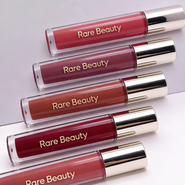 Rare Beauty Cosmetics Soft Pinch Tinted Lip Gloss Delight Hope Happy Wonder Lipstick Moisturizing Mirror Gloss Lip Glaze Makeup
